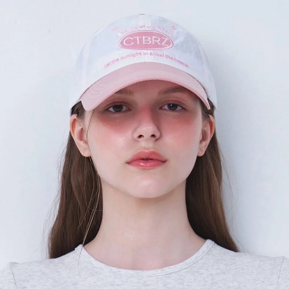 Citybreeze nylon ball cap pink